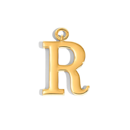 Initial Bag Charm (Gold)