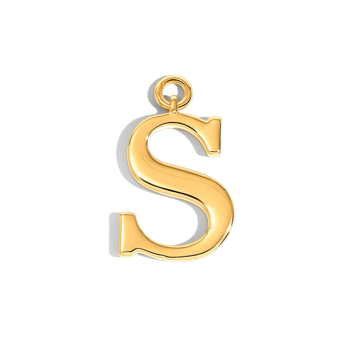 Initial Bag Charm (Gold)