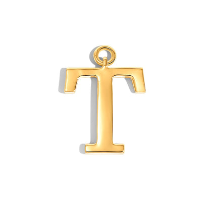 Initial Bag Charm (Gold)