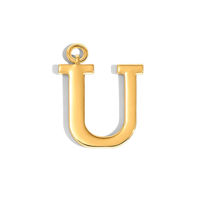 Initial Bag Charm (Gold)