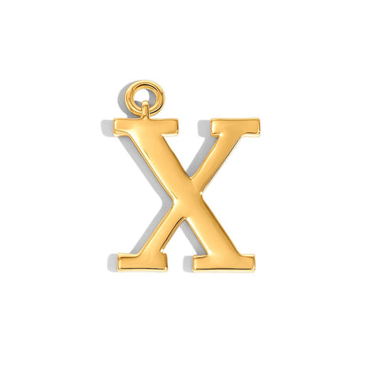 Initial Bag Charm (Gold)