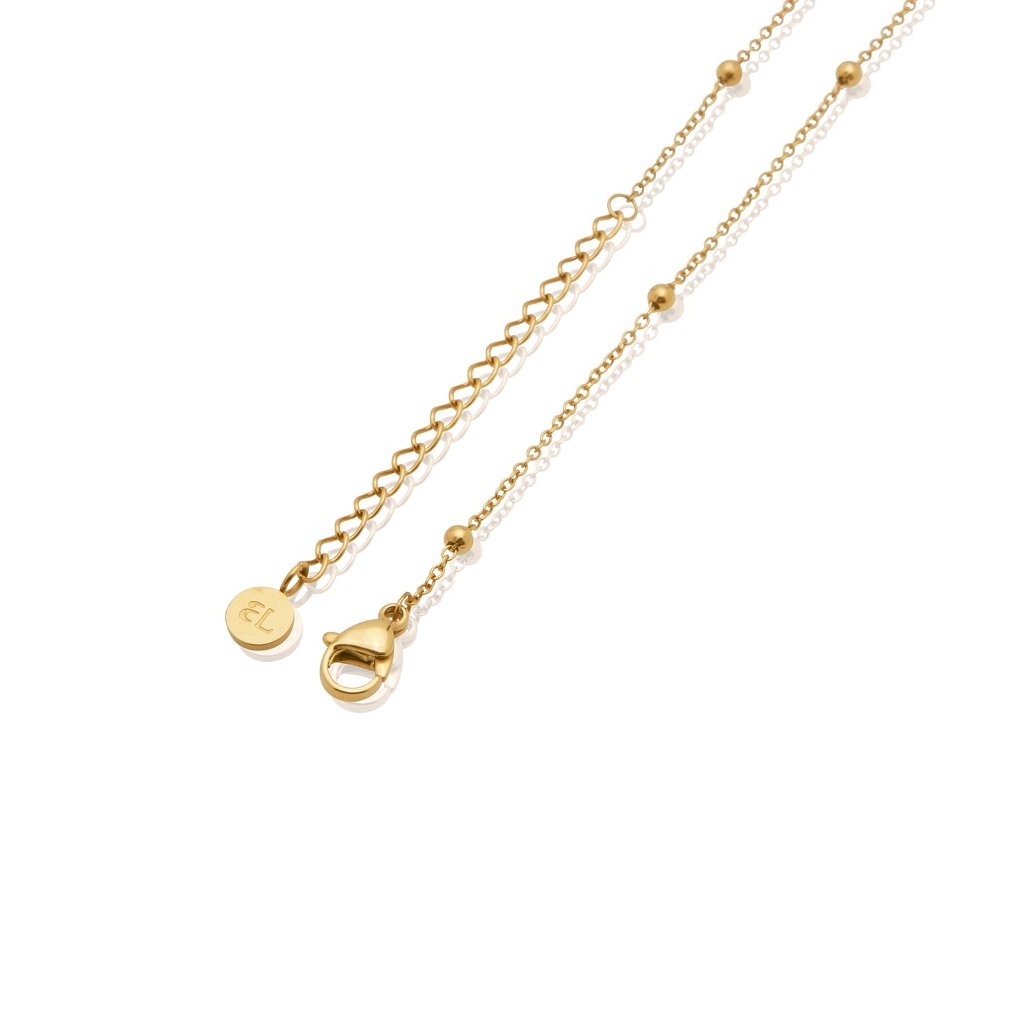Sphere Chain Necklace (Gold)