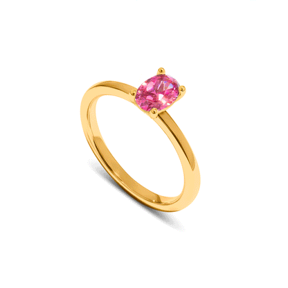 Birthstone Oval Legacy Ring 1ct (Gold)