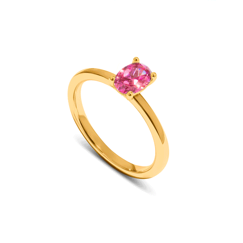 Birthstone Oval Legacy Ring 1ct (Gold)