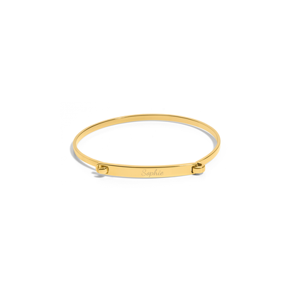 ID Bangle (Gold)
