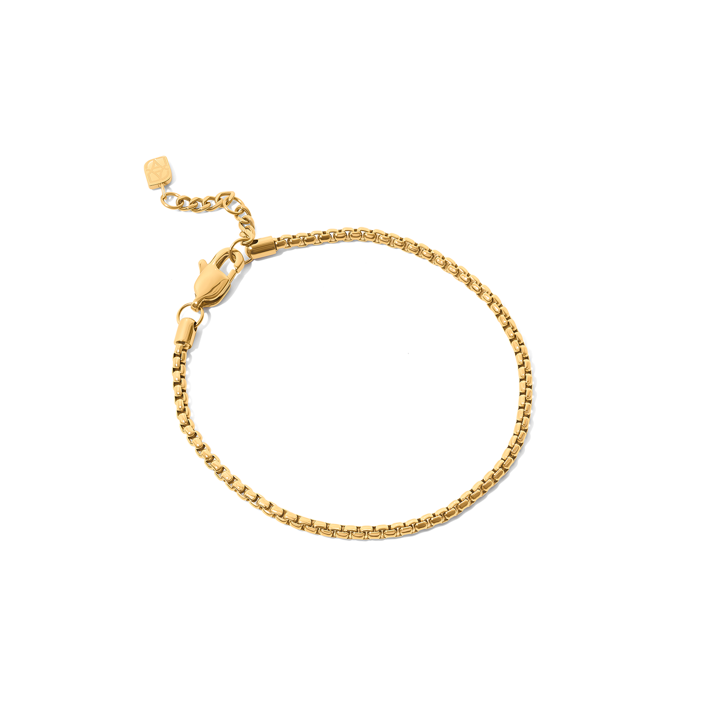 Box Chain Bracelet (Gold)