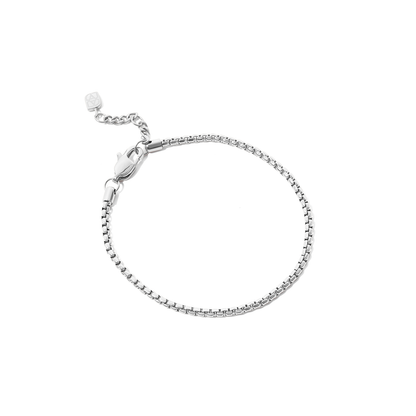 Box Chain Bracelet (Silver)