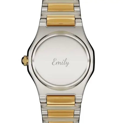 Sports Luxe Watch (Two Tone)