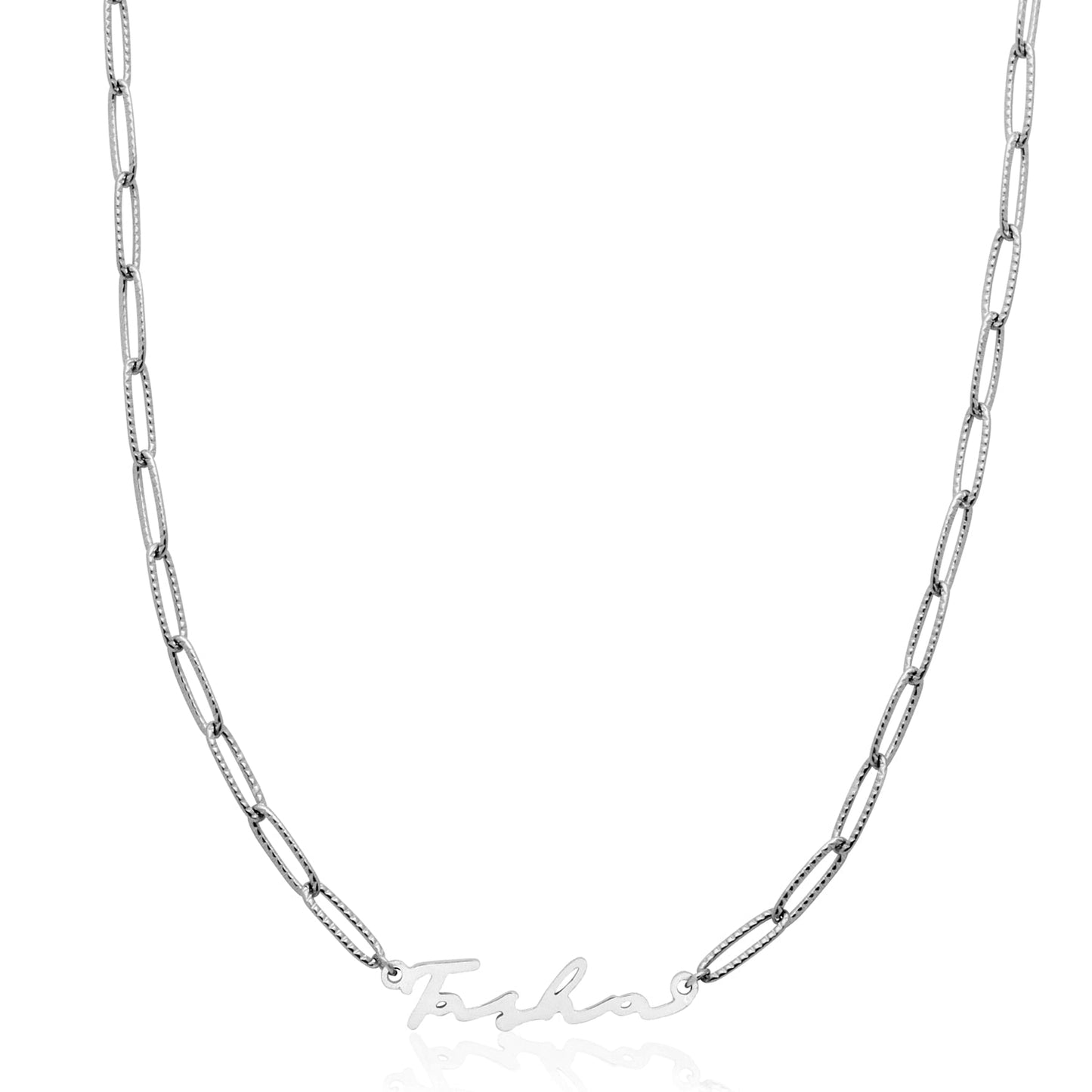 Signature Name Necklace (Silver)