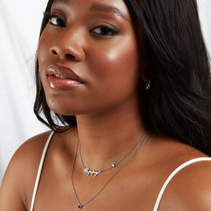 Signature Name Necklace (Silver)
