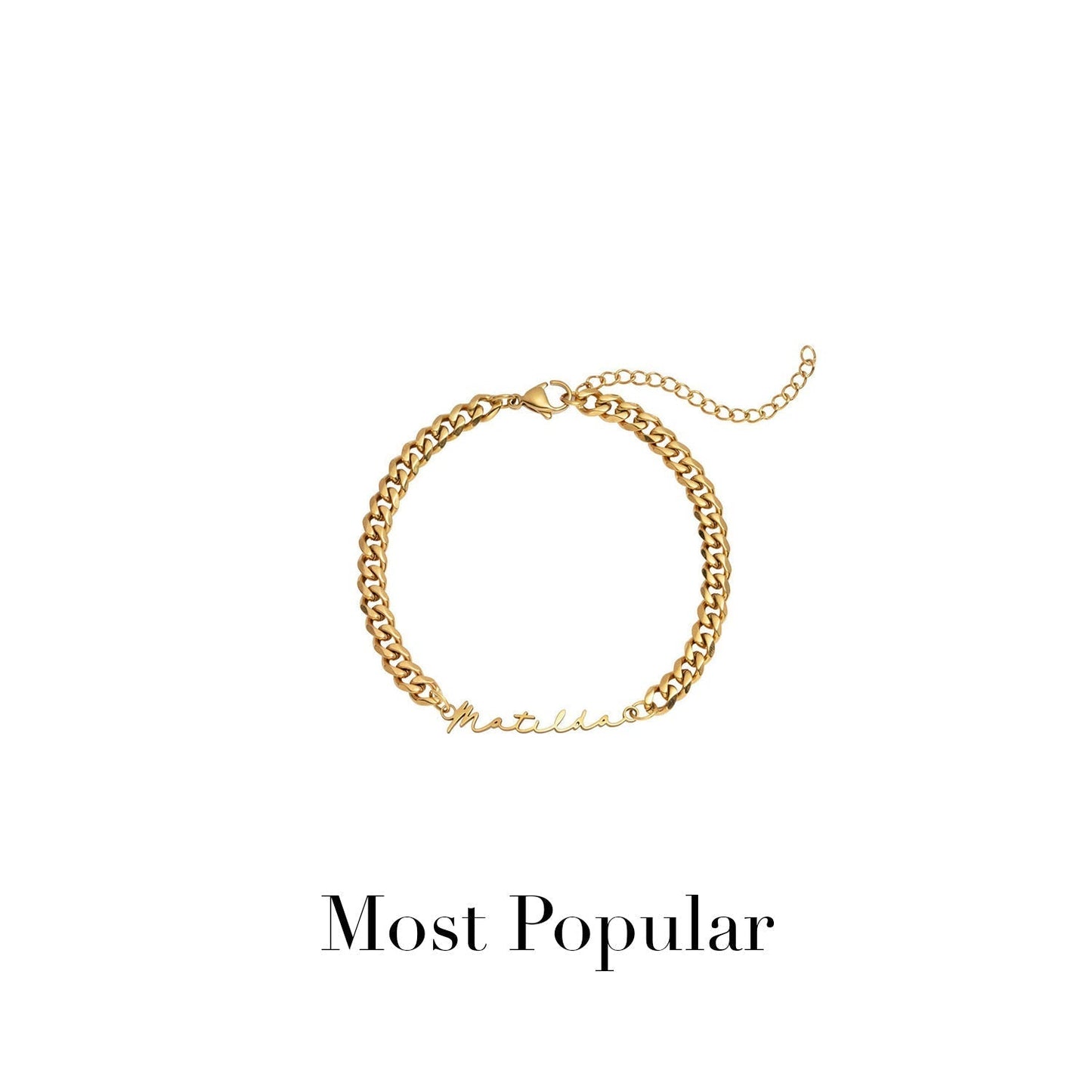 Signature Name Bracelet (Gold)