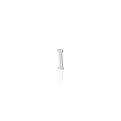 Fixed Charm - Handwritten Initial Charm (Silver)