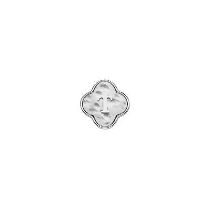 Molten Clover Charms (Silver) - Initials