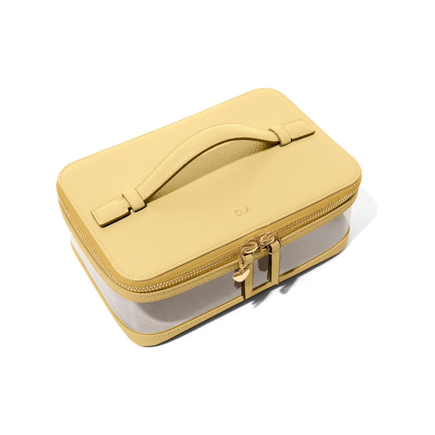 Small Vanity Cosmetic Bag (Butter Yellow)