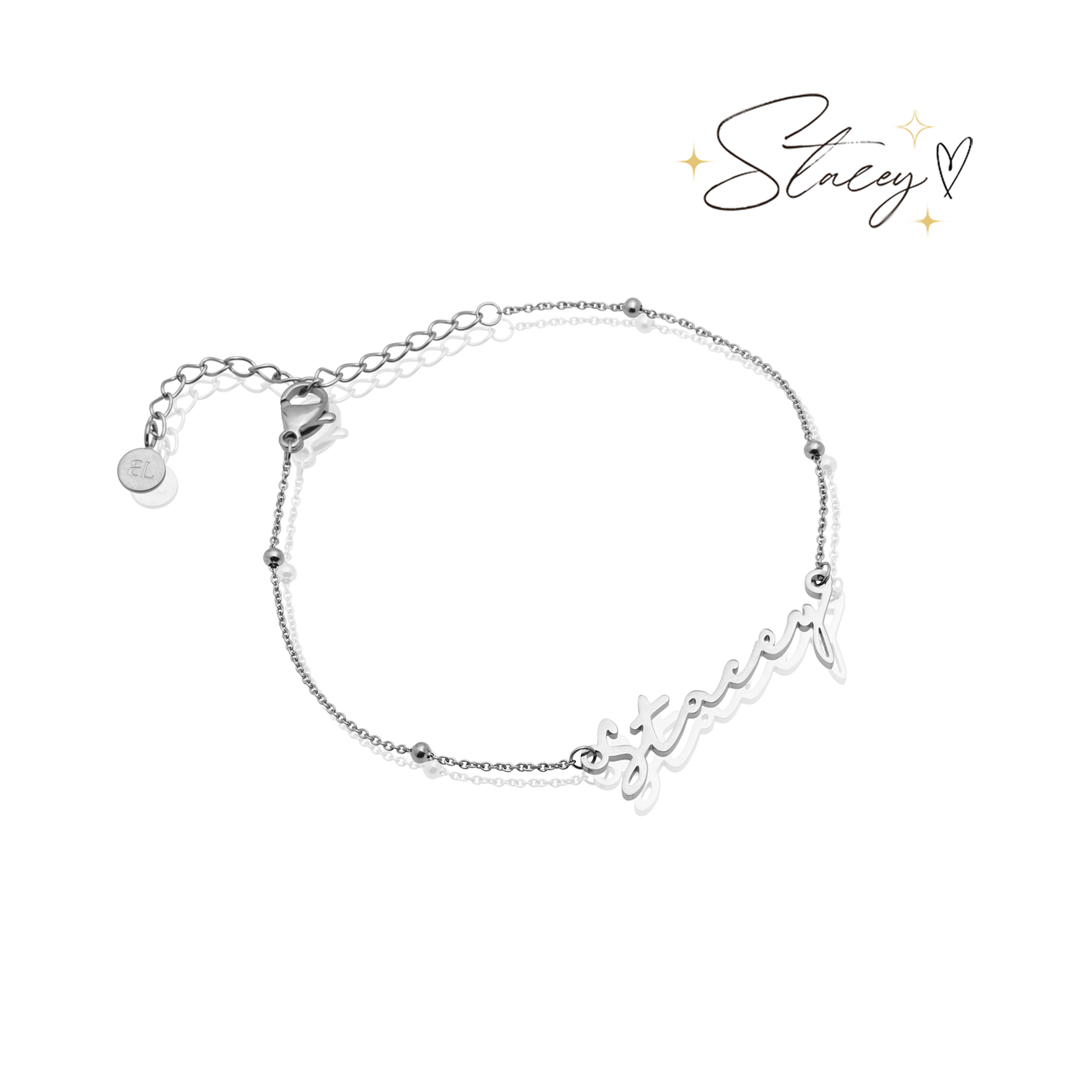Signature Name Bracelet (Silver)
