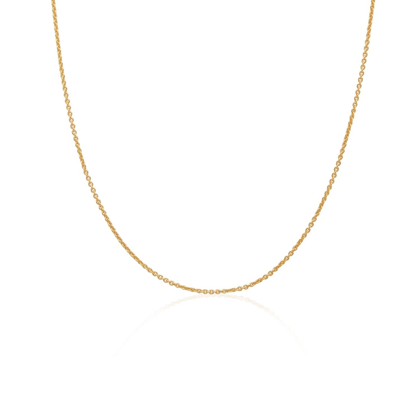 Stories Fine Chain Necklace (Gold)