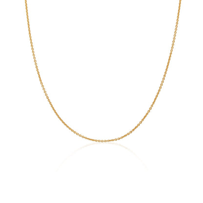 Stories Fine Chain Necklace (Gold)