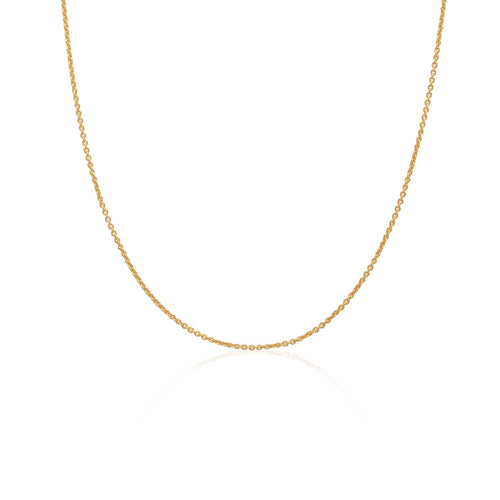 Stories Fine Chain Necklace (Gold)