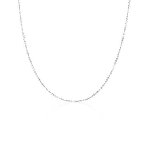 Stories Fine Chain Necklace (Silver)