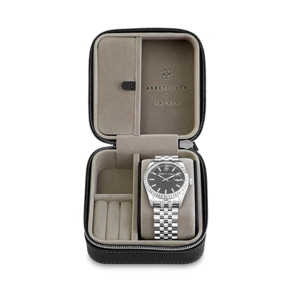 Leather Watch Box (Black)