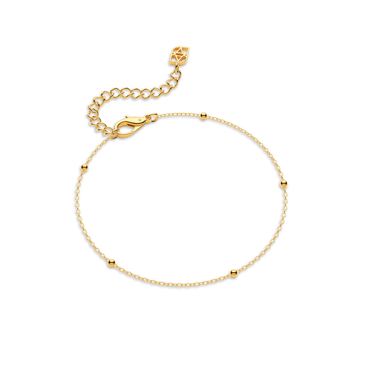 Sterling Silver Chain Extender (Gold)