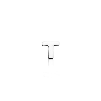 Made Mine Charms - Block Initial Charm (Silver)