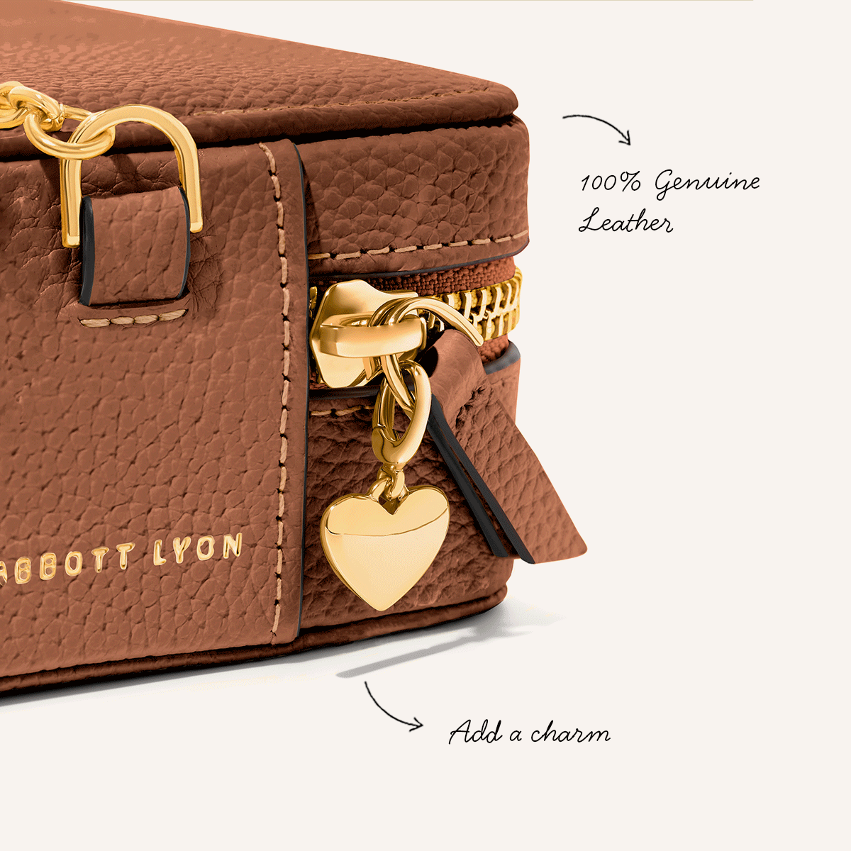Leather Airpods Case (Tan)