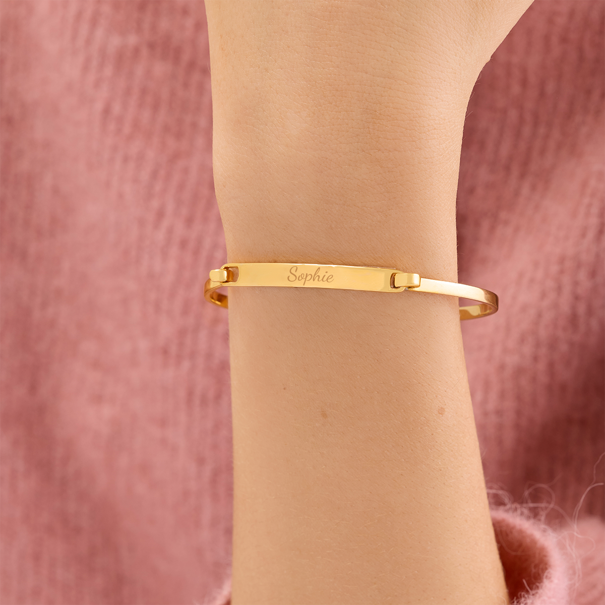 ID Bangle (Gold)
