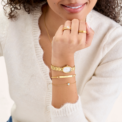 ID Bangle (Gold)