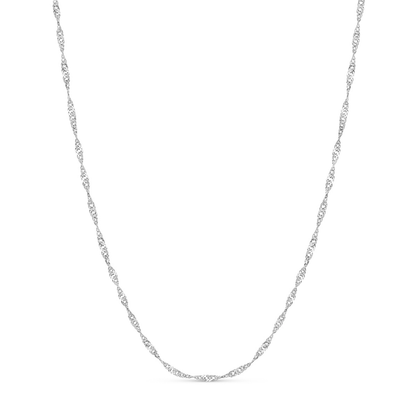 Heart Photo Locket Necklace (Silver)