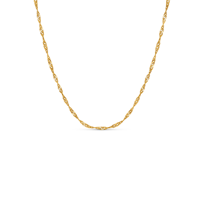 Ocean Charms Seahorse Necklace (Gold)