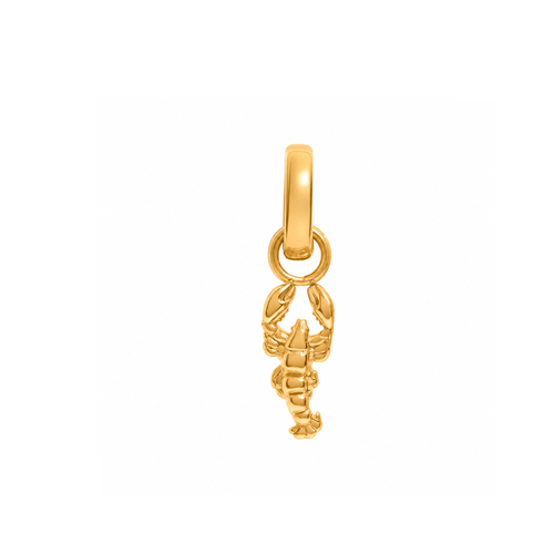 Ocean Charms Lobster Pendant (Gold)
