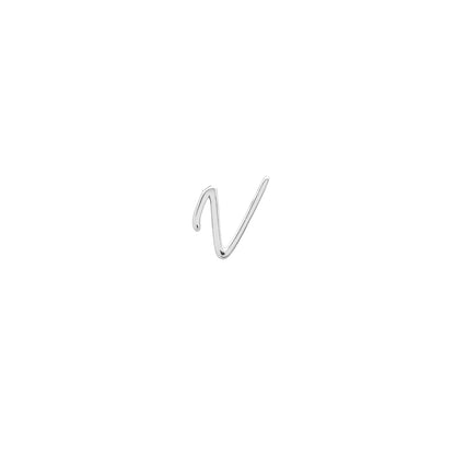 Made Mine Script Letter Bracelet (Silver)