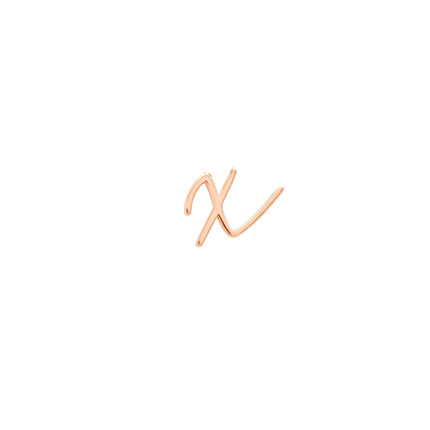Made Mine Charms - Script Initial Charms (Rose Gold)
