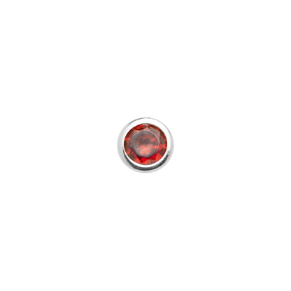 Mini Birthstone Necklace (Silver) (CS Replacement)