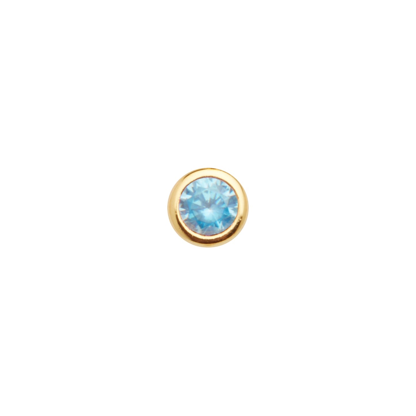 Mini Birthstone Bracelet (Gold)