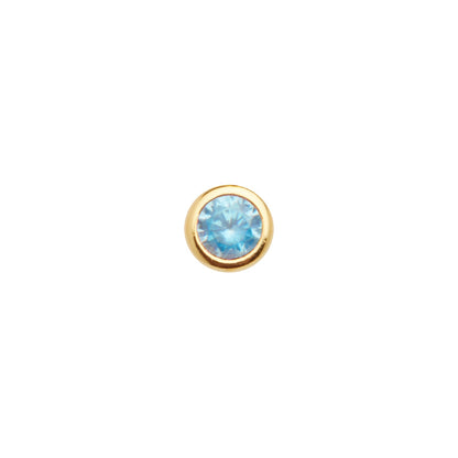 Mini Birthstone Bracelet (Gold)