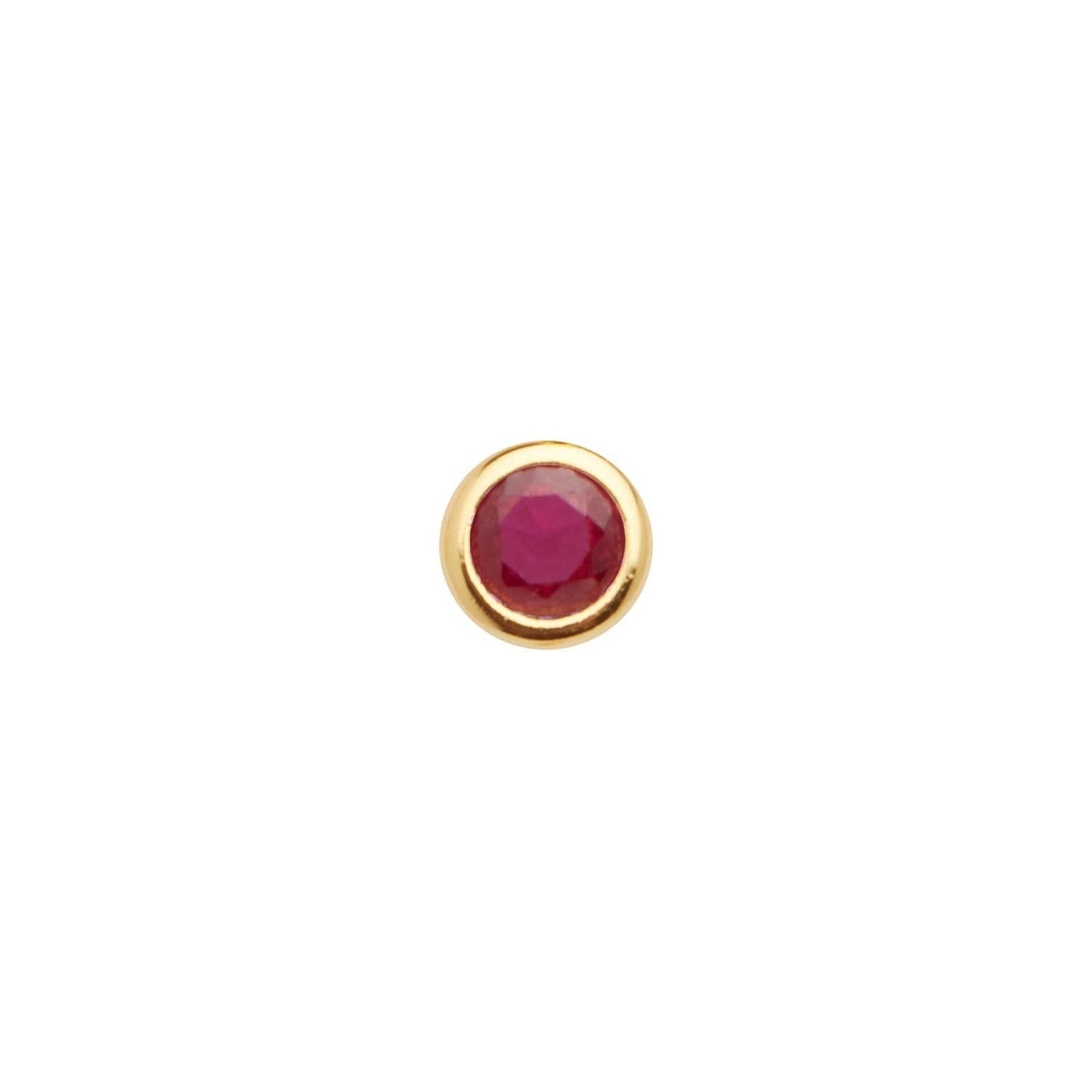 Mini Birthstone Necklace (Gold)