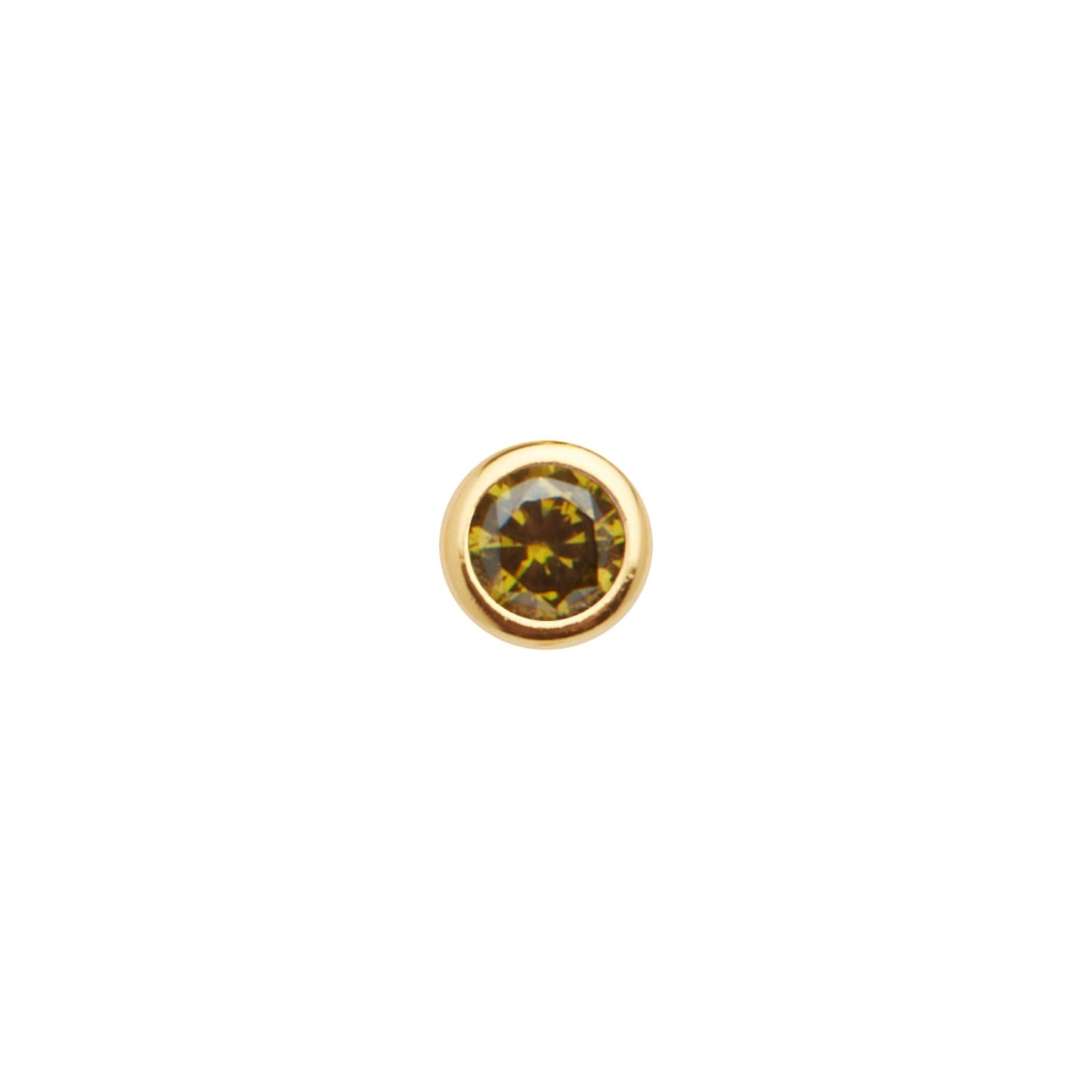 Mini Birthstone Bracelet (Gold)