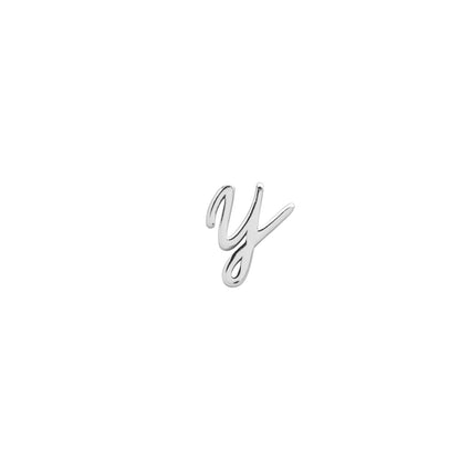 Made Mine Script Letter Bracelet (Silver) - JJ