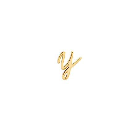 Made Mine Charms - Script Initial Charms (Gold)