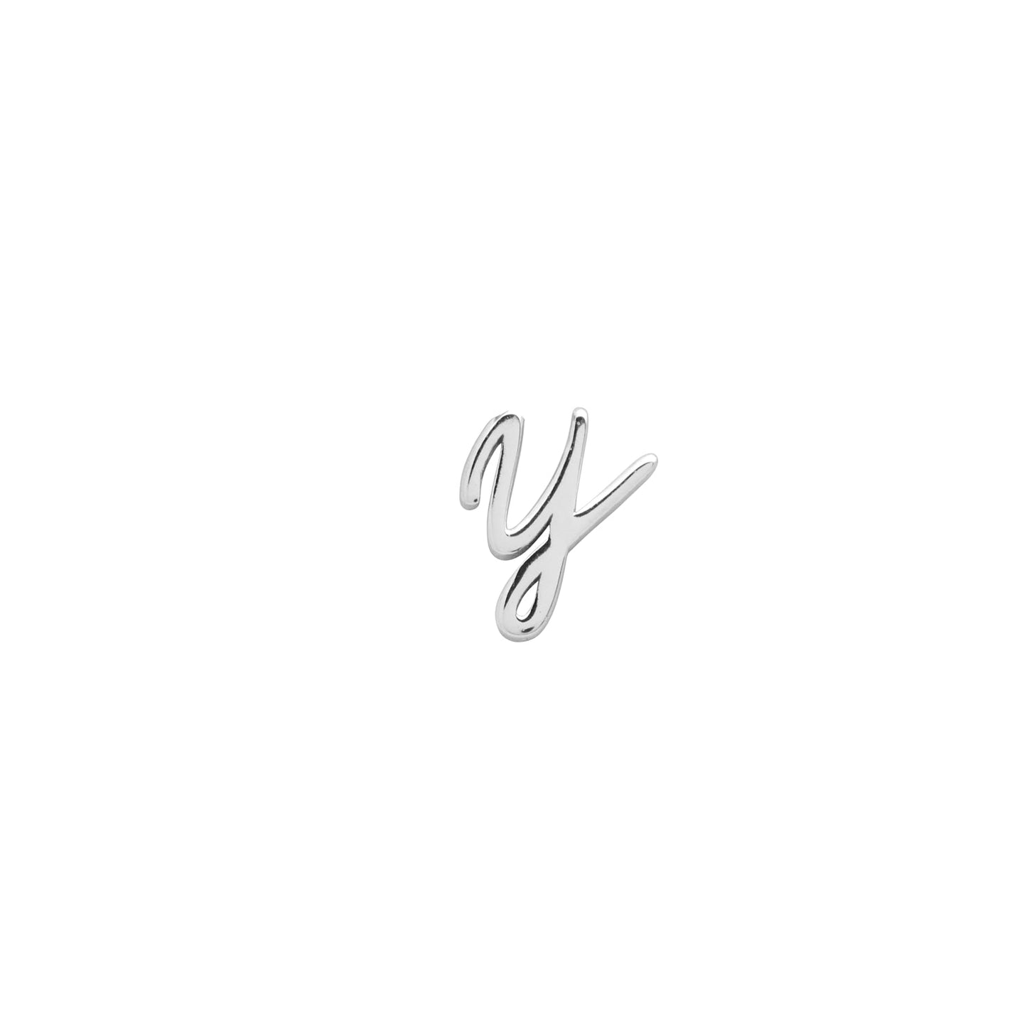 Made Mine Script Letter Bracelet (Silver) - NN