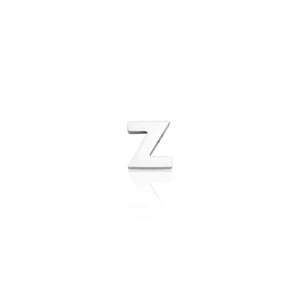 Made Mine Charms - Block Initial Charm (Silver)