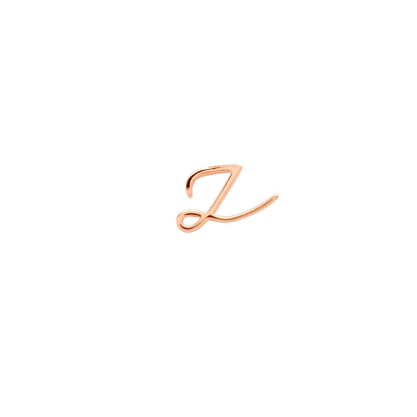 Made Mine Charms - Script Initial Charms (Rose Gold)