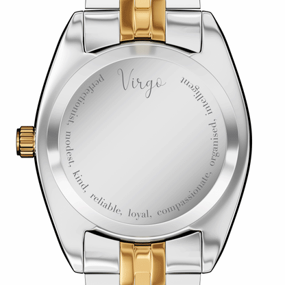 Belgravia 30 Aqua Zodiac Watch (Gold/Silver)