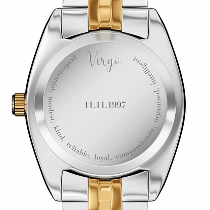 Belgravia 30 Aqua Zodiac Watch (Gold/Silver)