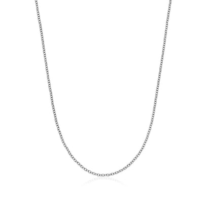 Fine Chain Necklace (Silver)