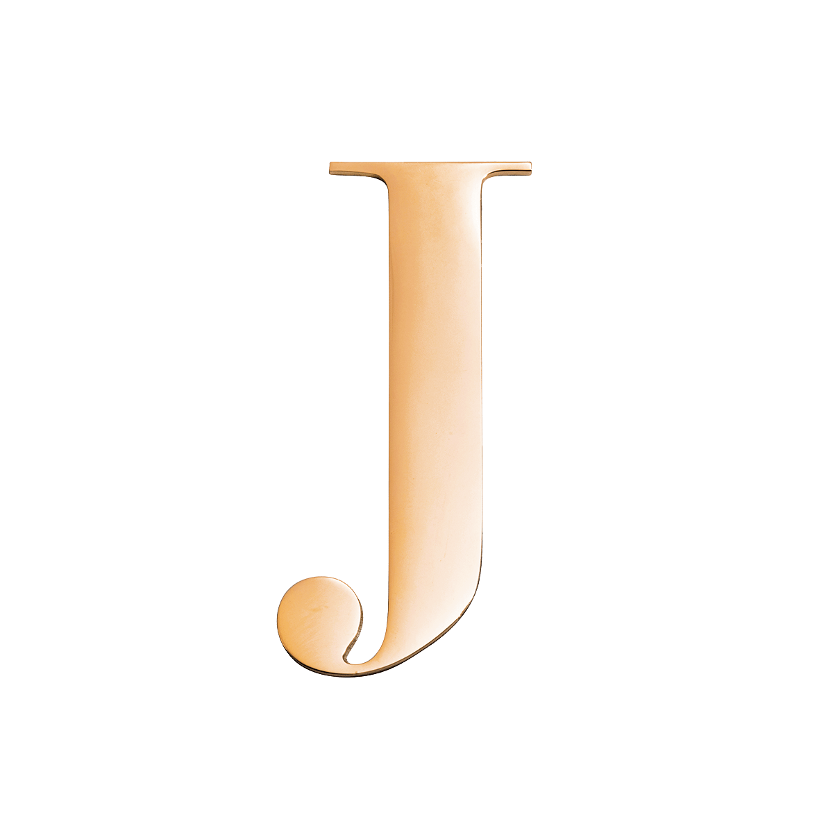 Gold Small Metal Letter