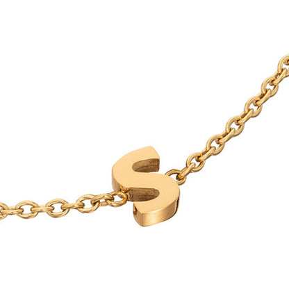 Initial Anklet (Gold)