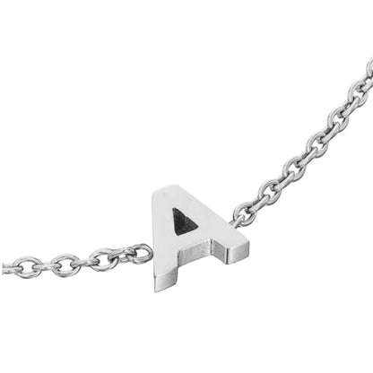 Made Mine Initial Bracelet (Silver)